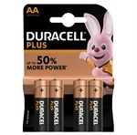 Duracell Plus Power alkaliskt AA-batteri - 4 st.